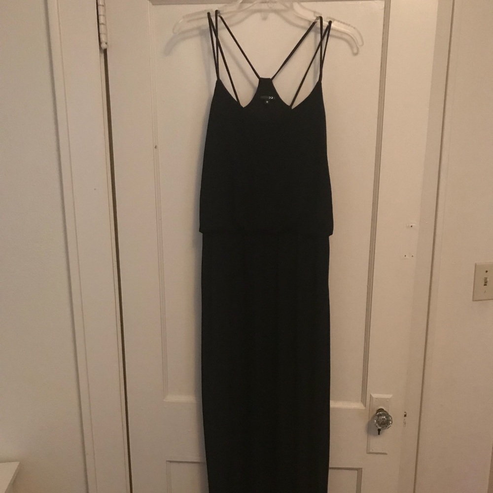 Papermoon black maxi dress from stitch fix